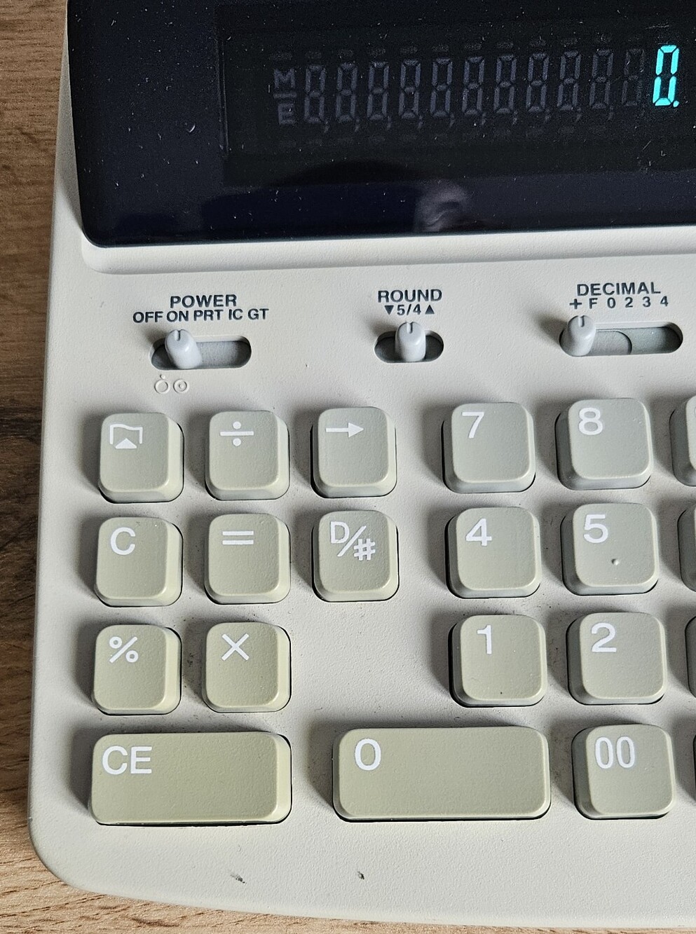 Texas Instruments TI-5045 SV 12-Digit 2-Color Printing Calculator - Tested - Picture 7 of 14